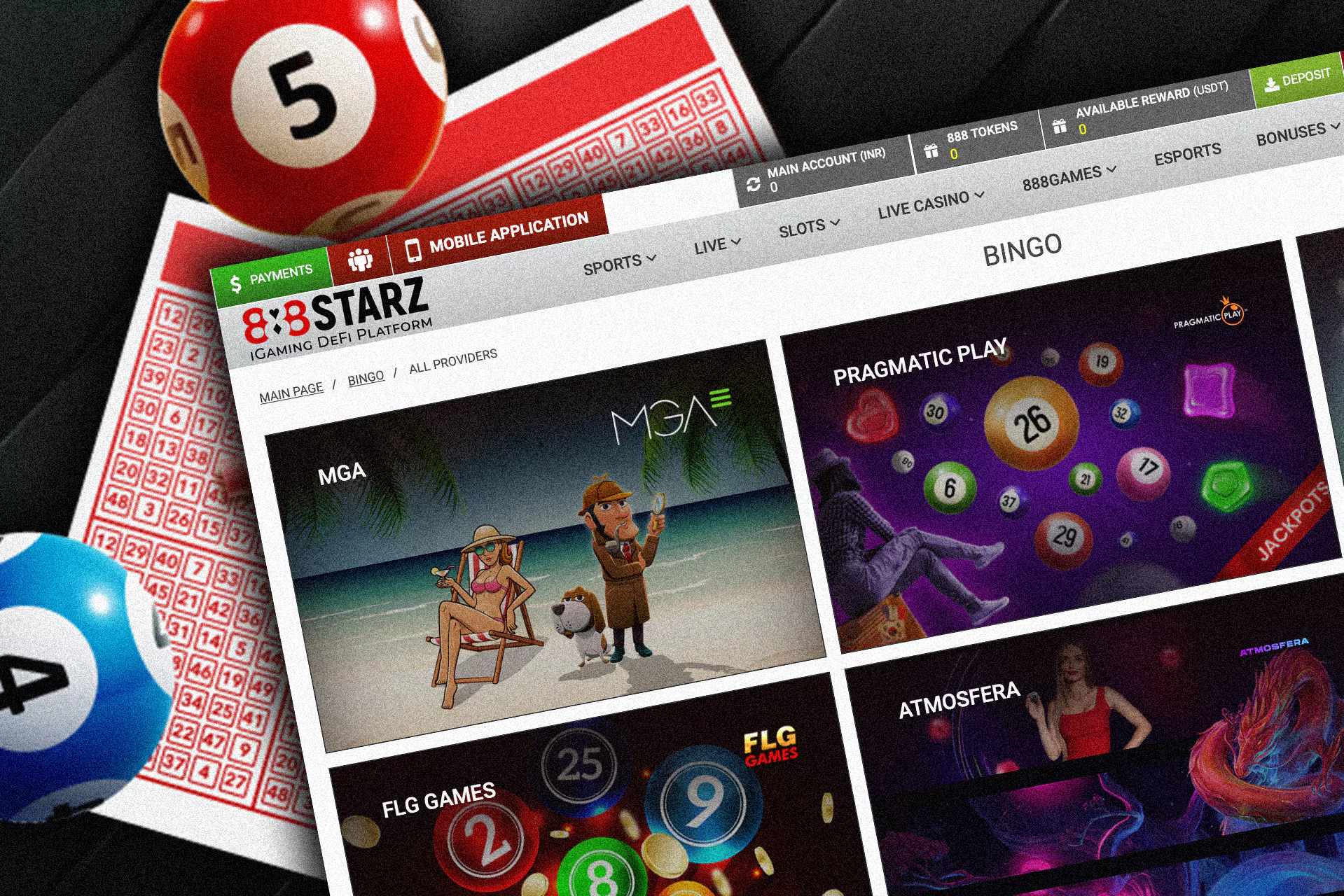 Online Bingo at 888starz